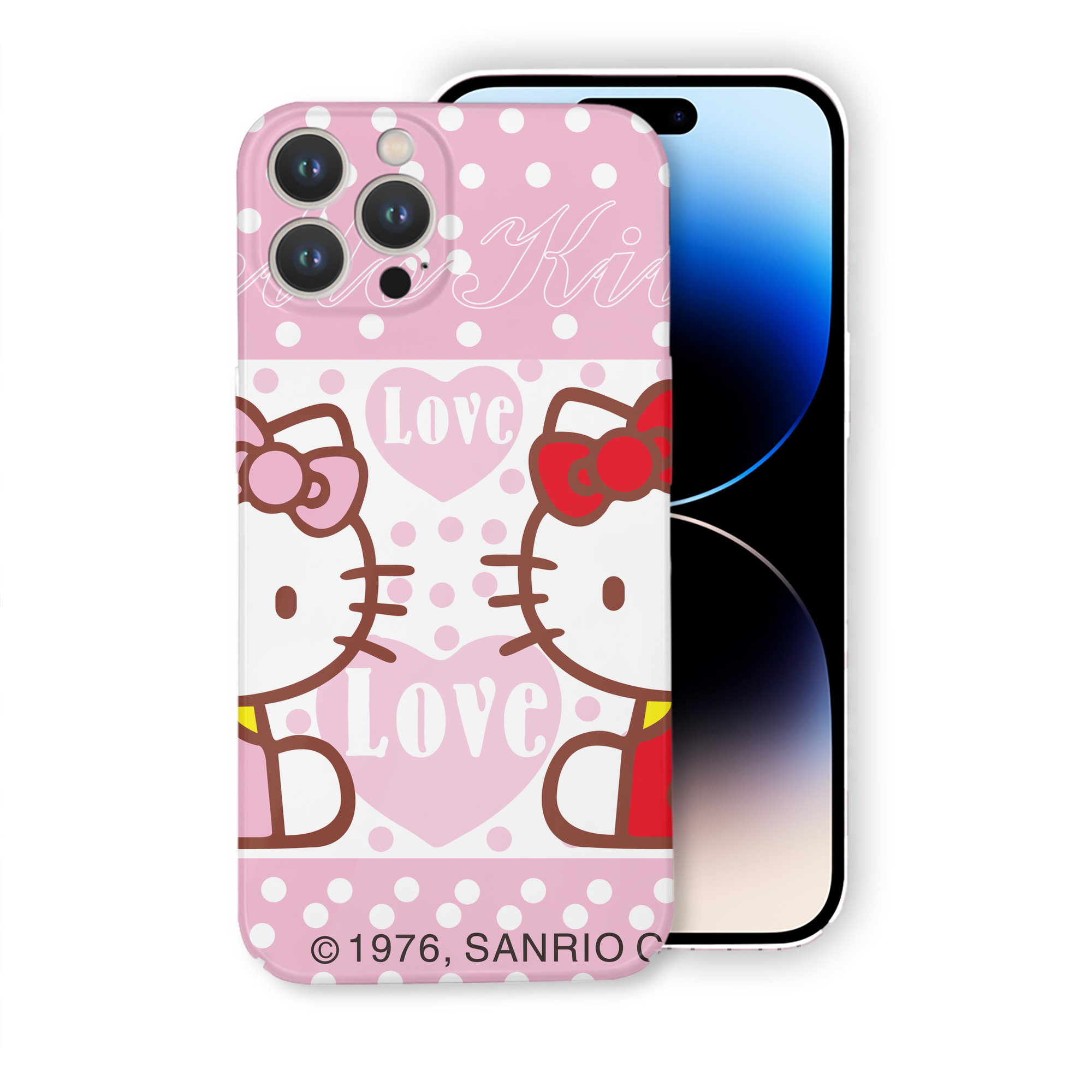 （画像用） Hello Kitty ハローキティ 【iPhone 14シリーズ対応】ハードケース